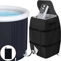 Zimtky Pumpenabdeckung Whirl-Pool, Spa-Heizpumpenabdeckung,Abdeckung für Whirl-Pool Pumpe,Wasserdicht,Robust,Isoliert,Staubdichte Heizungspumpen-Schutzhülle,Geeignet für Viele Marken für Wanne/Pool