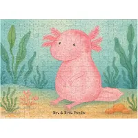 Mr. & Mrs. Panda Puzzle Axolotl Niedlich Design 551 Teile - Weiß - Geschenk, 1500, Legespiel, 2000, Lebensweisheit, Freundin, Weisheit, Liebe, Puzzlespiel, 500