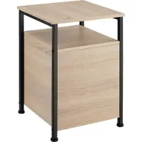 TecTake Beistellschrank Cork 40,5 x 40,5 x 60,5 cm