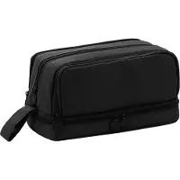 RPSTrading Federmäppchen Schule Mäppchen Mädchen Teenager, Groß Federtasche Federmappe Erwachsene Etui, schwarz
