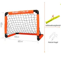 Welikera Fußballtor Kinderfußballtor, leichtes, faltbares und tragbares Design