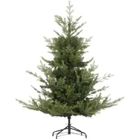 Zimtky 180 cm Weihnachtsbaum-Künstlich Naturgetreu Dichte Zweige Christbaum mit 1942 Astspitzen realistisches Aussehen für Weihnachtsfest Grün