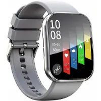 Dopwii Smartwatch 1,96" AMOLED, 130+ Sportmodi, Bluetooth Anrufe & Nachrichten, Aluminiumgehäuse