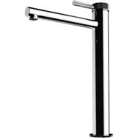 Mai&Mai Mai & Mai Armatur Waschtischarmatur in Silber Waschbeckenarmatur 30,5 cm hoch Einhebelmischer WAO-7601