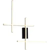 Zumaline Hängeleuchte 14x E14 schwarz verchromt NIRA MD3523-14L-EBCN