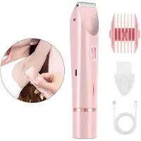 Dopwii Intimrasierer Damen–Nass/Trocken-Rasierer, wasserdicht, für Intimbereich,kabelloser & schmerzl. Gesichtshaarentferner für Schamhaare,Gesicht, Achseln