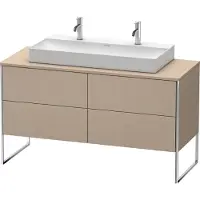 Duravit Waschtischunterschrank XSquare 140x54,8x77,8cm, 4 Schubk., steh., lei