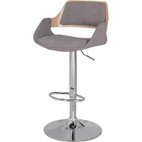 Home24 Barstuhl - Webstoff / Metall