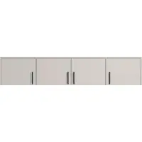 Furniture24 Aufsatz Smart SRN1 - Kaschmir für Möbel24: Zusätzlicher Stauraum für Schränke, modern, 200x40x56 cm