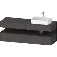 Duravit QA4778080490000 QTG KWTU WH Ek. 1600x550x600 Gt Mt. H