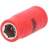 Ks Tools 117.5211, Steckschlüsselbuchse, Rot, 1 Kopf/Köpfe, 3/8", Metrisch, 11 mm