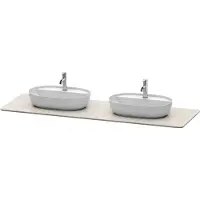 Duravit Waschtisch-Konsole Luv 178,3x59,5x2cm, a Quarz, 2 A., sa Struk.