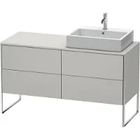 Duravit Waschtischunterschrank XSquare 140x77,8x53,8cm, 4 AZ, st, B r, bg m