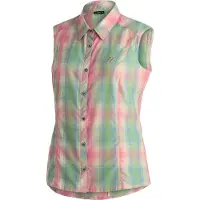 Maier Sports Funktionsbluse "Paloma" ärmellose Damen Bluse, sommerliches Blusen-Shirt, Karobluse, Reg. Fit