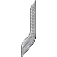 Hella Blinkleuchte 2BA 013 333-121 Hinten Rechts 389mm 104mm 25mm