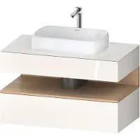 Duravit Waschtischunterschrank Qatego 100x55x60cm, E na/we g, Pl, Nischenb
