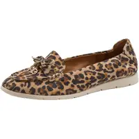 Tamaris Damen Slipper Leder, braun, 39 EU