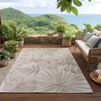 HomebyHome Outdoor Teppich Wetterfest & UV-beständig, ideal für Küche, Balkon, Terrasse, Garten, Wohnzimmer, Grösse: 140x200 cm