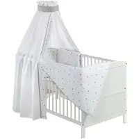 Schardt Baby-Komplettbett-Set Conny inkl. Bettwäsche,