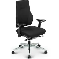 Versee Naros Bürostuhl Schwarz – ergonomischer Schreibtischstuhl, hochwertiger Bürostuhl, bequemer Drehstuhl, bis 150 kg belastbar