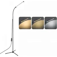 Lapalife LED Stehlampe Dimmbar 3 Farbtemperaturen Stehleuchte Einstellbare Schwanenhals Leselampe für Arbeitszimmer, Wohnzimmer, Schlafzimmer, Büro