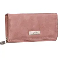 Jennifer Jones Leather JENNIFER JONES Damen Geldbörse Portemonnaie Rose (1108)