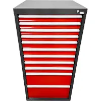 Paulimot Schubladenschrank 725 x 750 x 1.450 mm (B x T x H) mit elf Schubladen