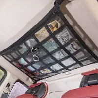 Markenlos Auto Plafondnetz - Universell einsetzbar - Schwarz