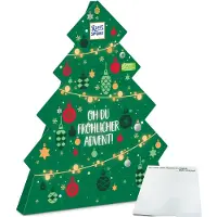 USY Ritter Sport Adventskalender Weihnachtstanne (208g) + Block