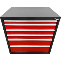 Paulimot Schubladenschrank 1.031 x 750 x 1.000 mm (B x T x H) mit sechs Schubladen