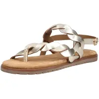 Lazamani Riemchensandale "Sandalen Leder/Textil"