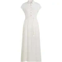 O'Neill Lori Maxi Shirt Dress snow white (11010) L