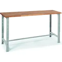 Soennecken Werkbank DS PROFI SYSTEM hv 2000mm Platte Buche 40mm
