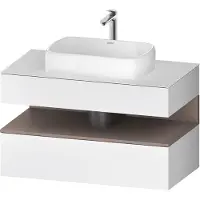 Duravit Waschtischunterschrank Qatego 100x55x60cm, ba m/we m, Pl, Nischenb