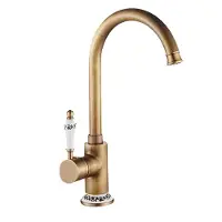 LAUFERI Waschtischarmatur, Retro-Stil, MESSING, SEMELE