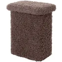 Blomus T-Hocker Teddy - vielseitig als Sitz oder Ablage nutzbar Espresso