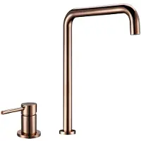 LAUFERI RAMONA goldene Küchenarmatur zur Standmontage