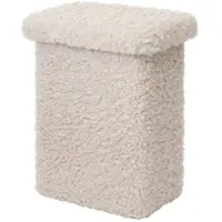 Blomus T-Hocker Teddy - vielseitig als Sitz oder Ablage nutzbar Moonbeam