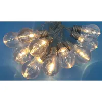 Dapo Leuchten LED-Lichterkette GLÜHLAMPE LED-Dekoleuchte batteriebetrieben Fenster-Tisch-Dekoration
