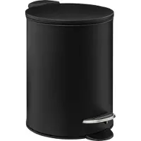 5 Five Treteimer 3 Liter Five - Schwarz