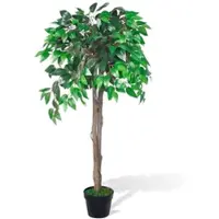 Furnicato Künstlicher Ficus mit Topf 110 cm