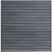 GROEN & JANSSEN Hauptelement GroJa Rhombus Stecksystem ohne Pfosten 180 x 180 cm steingrau co-extrudiert