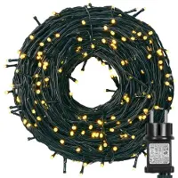 Lapalife 100M LED Lichterkette 8 Lichtmodi Wasserdicht mit Timer und Speicherfunktion für Innen Garten Party Hochzeit Weihnachten Deko