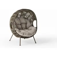 Suns Nuna Egg Chair Aluminium/Rope inkl. Kissen