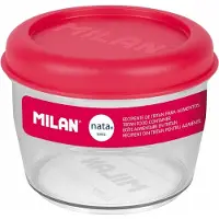 Milan Runde, luftdichte Lunchbox aus Tritan Nata 624 Rouse 0,5 l