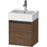 Duravit Waschtischunterschrank Ketho.2 43,4x33,8x44cm, 1 Tür, wd, An R, N dkl.