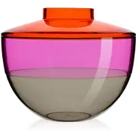 Kartell Shibuya Vase Orange/Red/Grey - , Orange, Kunststoff