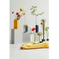 Northern Into Vase Light Grey - , Grau, Metall