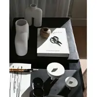 101 Copenhagen Cobra Uno Vase Medio Bone Weiß - , Weiß, Keramik