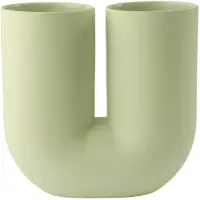 Muuto Vase Kink Light Green 26 cm